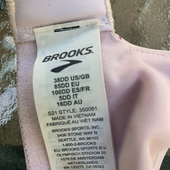 Brooks Convertible Sports Bra 38DD - Picture 3 of 4